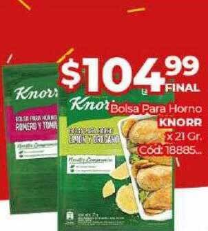 Diarco Bolsa Para Horno Knorr oferta