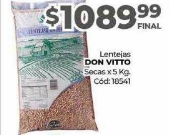 Diarco Lentejas Don Vitto Secas oferta
