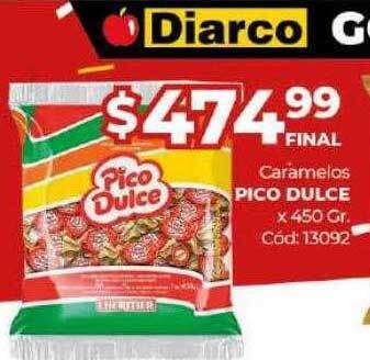 Diarco Caramelos Pico Dulce oferta