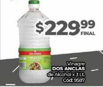 Diarco Vinagre Dos Anclas De Alcohol oferta