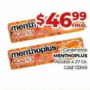 Diarco Caramelos Mentoplus oferta