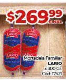 Diarco Mortadela Familiar Lario oferta