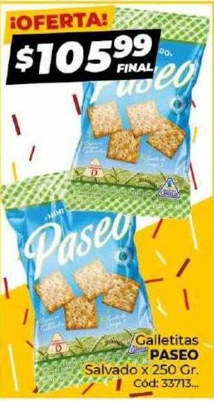 Diarco Galletitas Paseo Salvado oferta