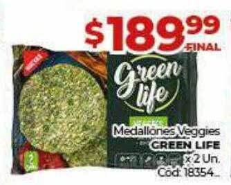 Diarco Medallones Veggies Green Life oferta