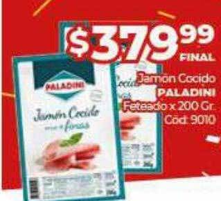 Diarco Jamón Cocido Paladini Feteado oferta