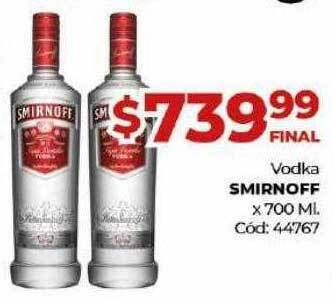 Diarco Vodka Smirnoff oferta