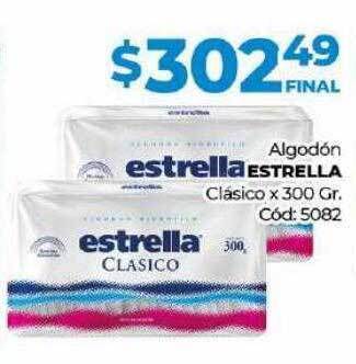 Diarco Algodón Estrella Clasico oferta