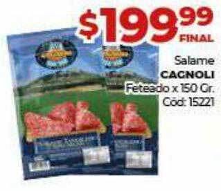 Diarco Salame Cagnoli Feteado oferta