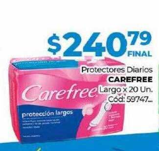 Diarco Protectores Diarios Carefree Largo oferta