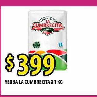 Punto Mayorista Yerba La Cumbrecita oferta