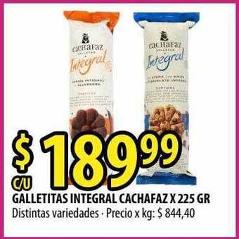 Punto Mayorista Galletitas Integral Cachafaz oferta