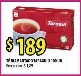 Punto Mayorista Té Diamantado Taragui oferta