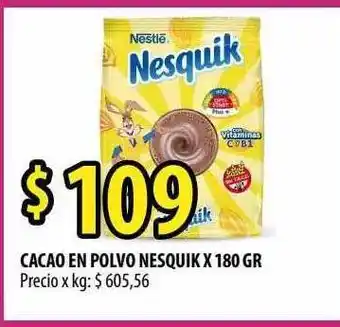 Punto Mayorista Cacao En Polvo Nesqui oferta