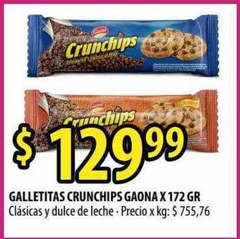 Punto Mayorista Galletitas Crunchips Gaona oferta