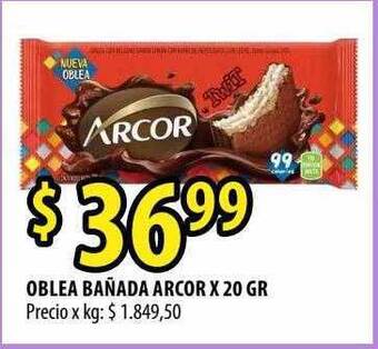 Punto Mayorista Oblea Bañada Arcor oferta