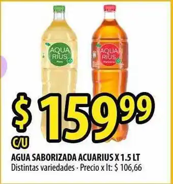 Punto Mayorista Agua Saborizada Acuarius oferta