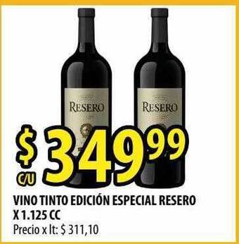 Punto Mayorista Vino Tinto Edición Especial Resero oferta