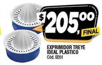 Supermercados Yaguar Exprimidor Treye Ideal Plastico oferta