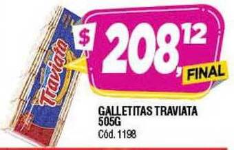 Supermercados Yaguar Galletitas Traviata oferta