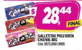 Supermercados Yaguar Galletitas Polvorita Cho-vai oferta