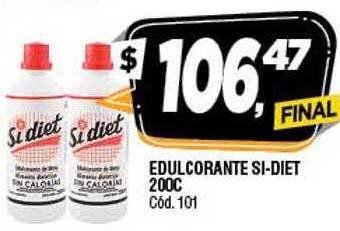 Supermercados Yaguar Edulcorante Si-diet oferta