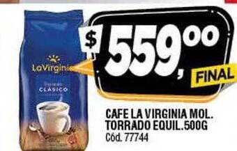 Supermercados Yaguar Cafe La Virginia Mol. Torrado Equil oferta