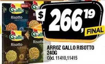 Supermercados Yaguar Arroz Gallo Risotto oferta