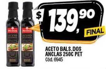 Supermercados Yaguar Aceto Bals.dos Anclas 250c Pet oferta
