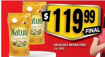 Supermercados Yaguar Salsa Golf Natura 250cc oferta