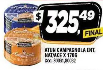 Supermercados Yaguar Atun Campagnola Ent. Nat-ace oferta