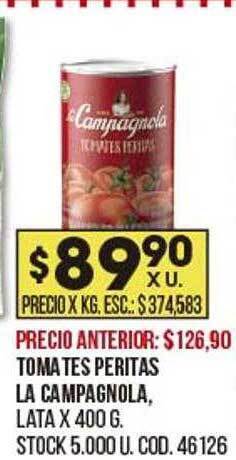 Coto Tomates Peritas La Campagnola oferta