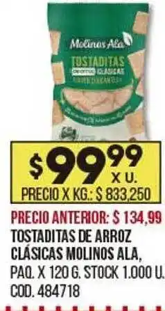 Coto Tostaditas De Arroz Clásicas Molinos Ala oferta