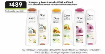 Jumbo Shampoo Y Acondicionador Dove oferta