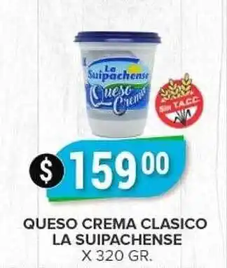 Supermercados Mayor Queso Crema Clasico La Suipachense oferta