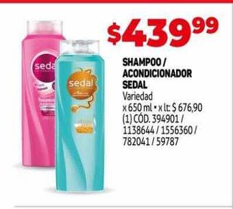 Makro Shampoo Acondicionador Sedal oferta