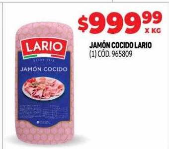 Makro Jamón Cocido Lario oferta