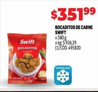 Makro Bocaditos De Carne Swift oferta