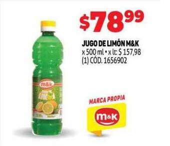 Makro Jugo De Limón M&k oferta