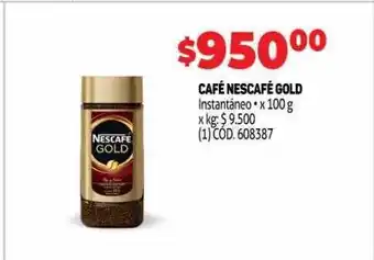Makro Café Nescafé Gold Instantáneo oferta