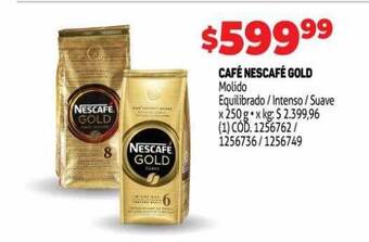 Makro Café Nescafé Gold oferta