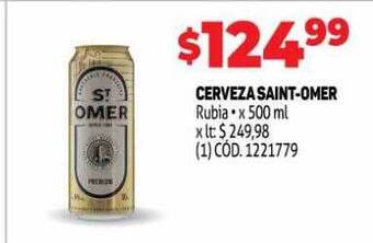Makro Cerveza Saint-omer oferta