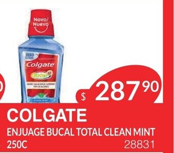 Masivos Colgate Enjuage Bucal Total Clean Mint 250C oferta