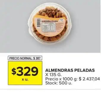 Carrefour Almendras Peladas x 135 g oferta