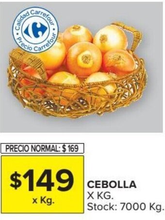 Carrefour Cebolla oferta
