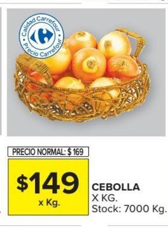Carrefour Market Cebolla x kg oferta