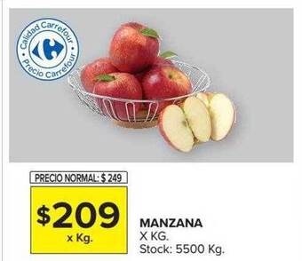 Carrefour Manzana oferta
