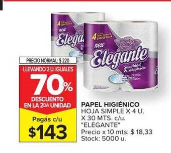 Carrefour Papel Higiénico Hoja Simple oferta