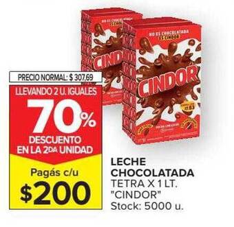 Carrefour Leche Chocolatada Tetra oferta