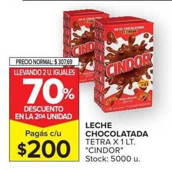 Carrefour Market Leche Chocolatada Tetra oferta