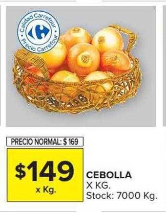Carrefour Market Cebolla oferta